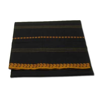 "Village Cotton saree with Thread petu Buta -SLSM-68 - Click here to View more details about this Product
